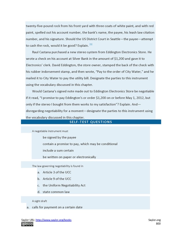 Business Law and the Legal Environment - Page 800